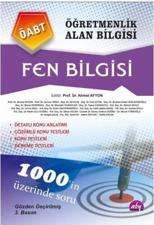 Öğretmenlik Alan Bilgisi - Fen Bilgisi - Alan Bilgisi Yayınları - Image 1
