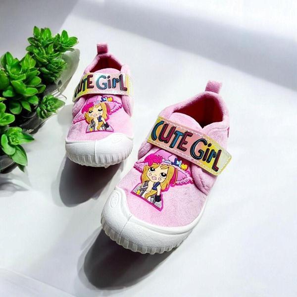 Gezer Kışlık Kaşe Cırtlı  Yumuşacık Cute Girl Kreş,Anaokulu,Ev Pandufu - Image 1