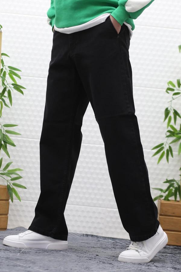 Wafra Erkek Baggy Geniş Kesim Kot Pantolon - Image 1
