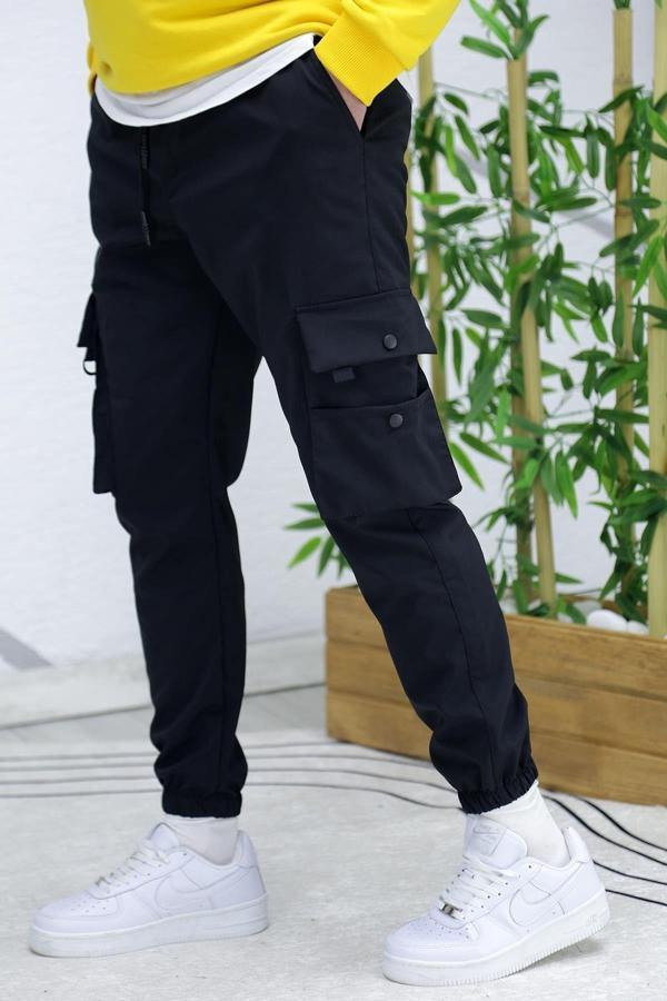 Wafra Erkek Cep Detaylı Paraşüt Kargo Pantolon 10 - Image 1