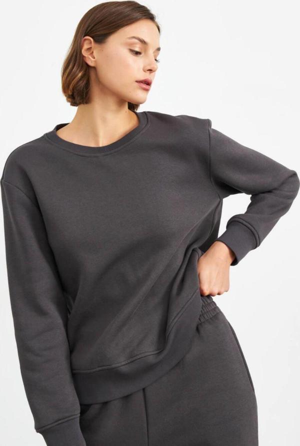 Yakamel Bisiklet Yaka Spor Hoodie Sweatshirt - Image 1