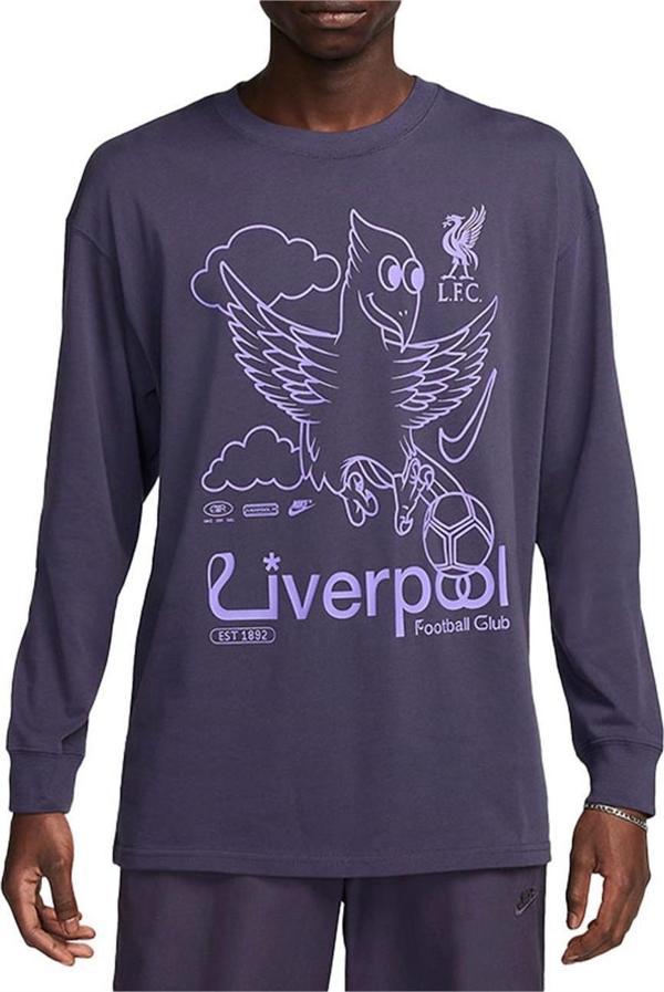 Erkek T-Shirt Lfc M Nk Aır Ls Max90 Tee FN2555-015 - Image 1