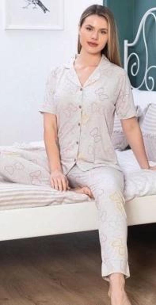 Alissa 6264 Kadın Patlı Pijama Takımı - Image 1