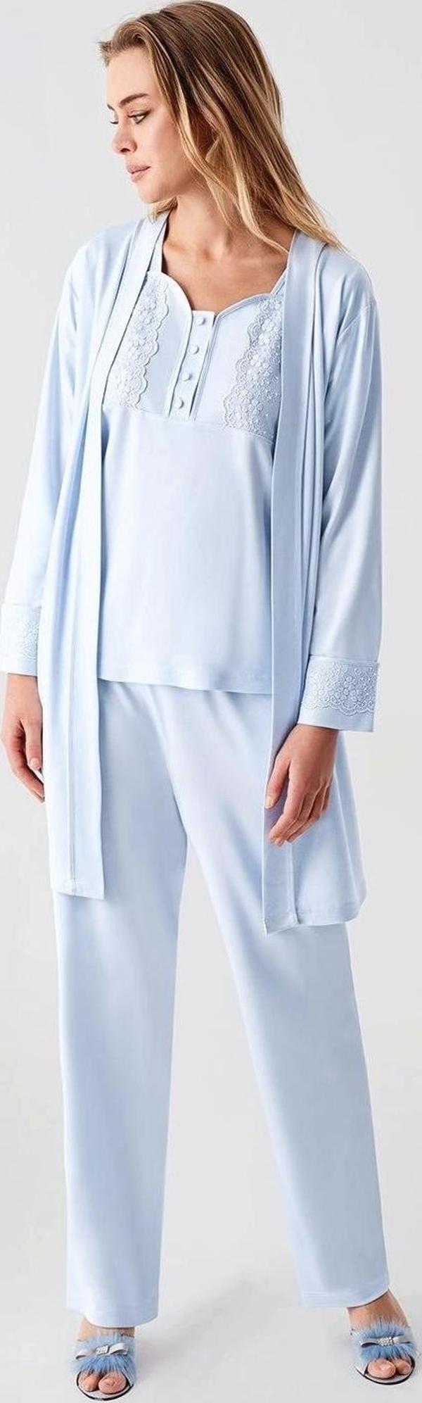 Freshness 321 Kadın Sabahlıklı Pijama Takımı - Image 1