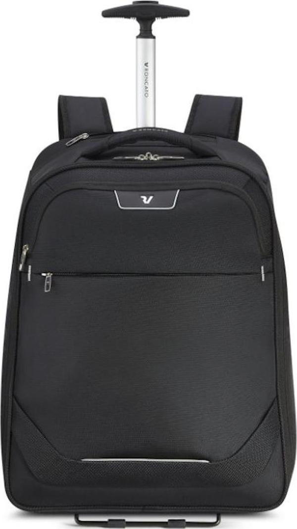 Unisex Laptop Çantası 41621601-01 Roncato Joy Medıum Cabın Backpack Trolley (42 L) Nero - Image 1