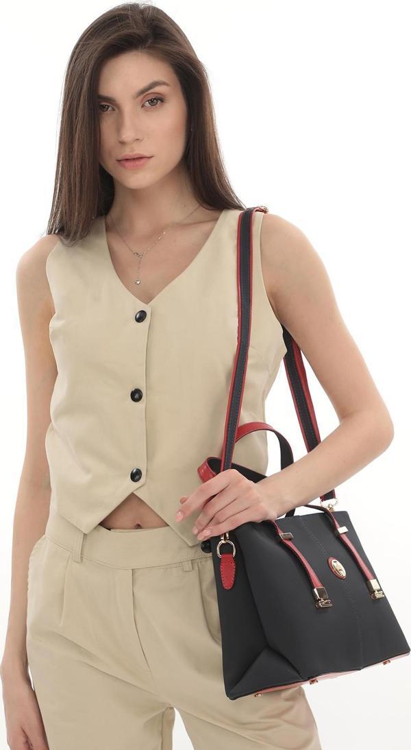 TH Bag Kadın Omuz Çantası TH-YK14033 LACİ-KIRMIZI - Image 1