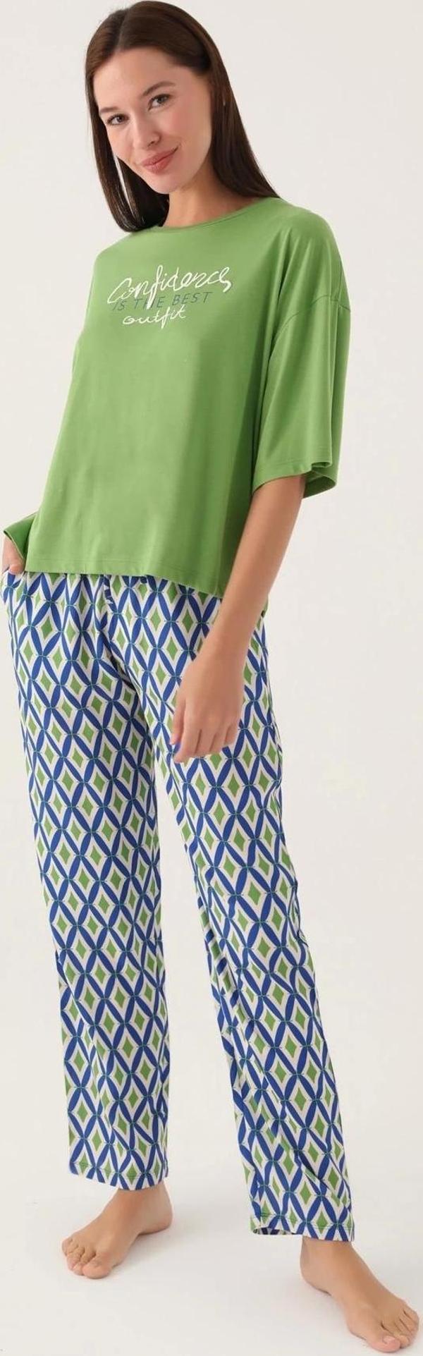AR Kısa Kol Pijama Takım - Image 1
