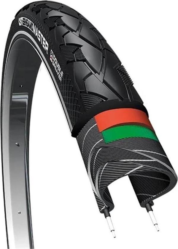 CST C1839 SENSAMO MASTER 26X1.75 TELLİ-ŞEHİR 60 TIPI 870G 47-559 REF. DIŞ LASTİK SİYAH - Image 1