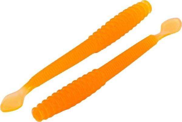 Silikon Sahte Kurt Yem - 2,2g 87mm - Fishack Wormix - UV Boyalı - Orange - Image 1