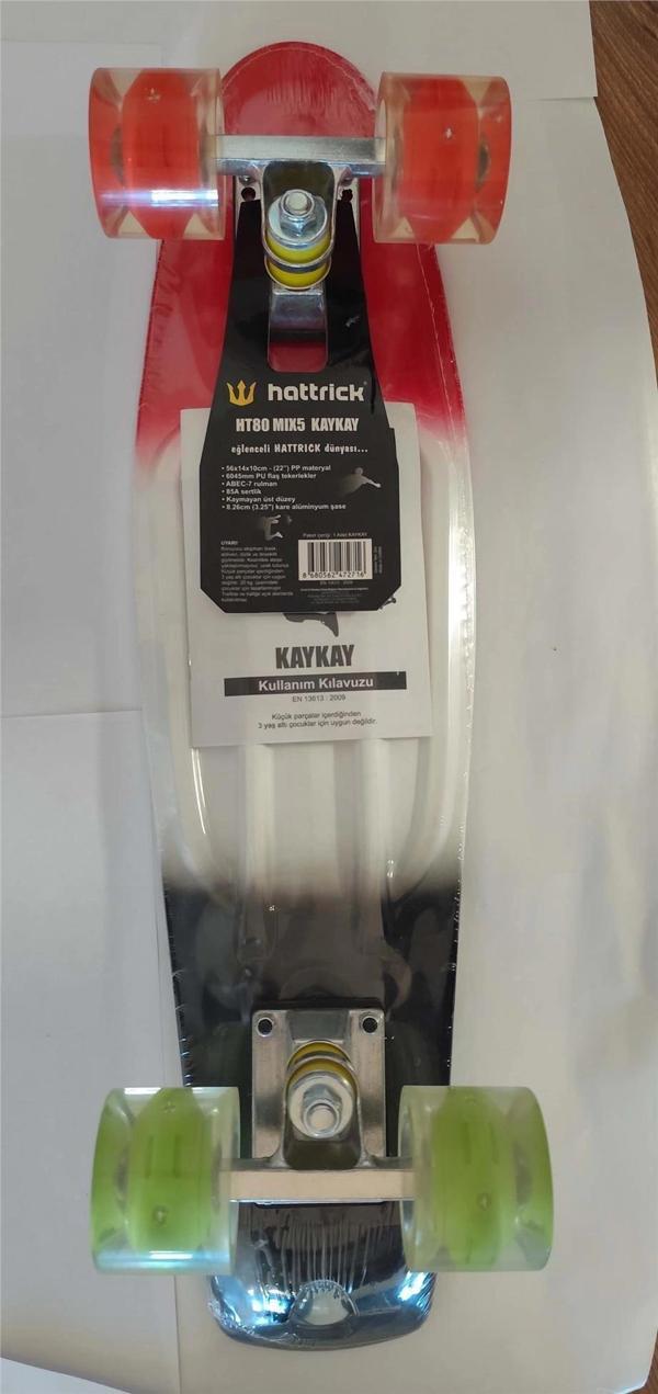 HATTRICK HT80 SILIKON TEKER IŞIKLI KAYKAY - Image 1