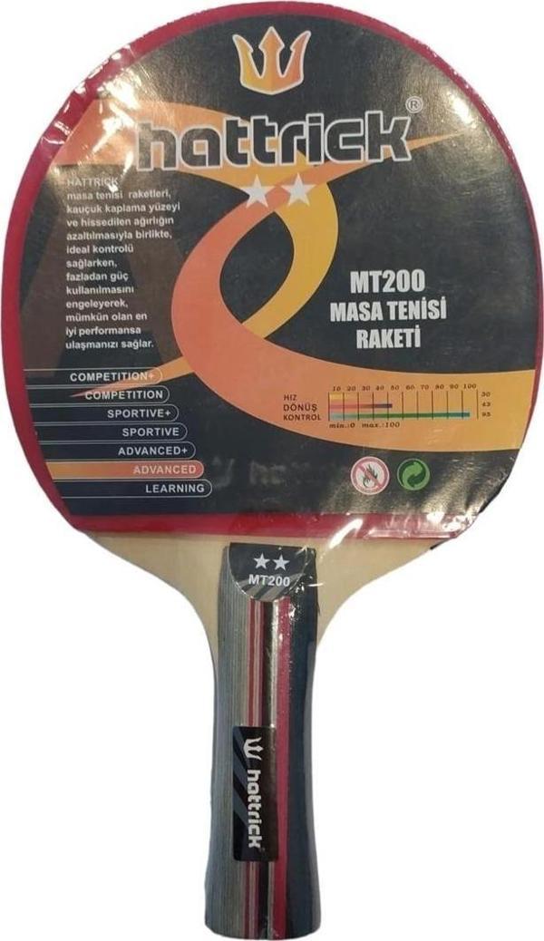 HATTRICK MT200 MASA TENİS RAKETİ 2 YILDIZ VAKUMLU - Image 1
