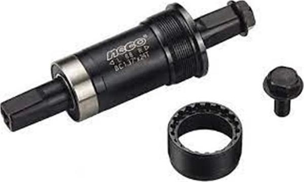 NECO BİSİKLET KASET ORTA YATAK RULMANLI 110MM KUTULU SİYAH YTK-203 - Image 1