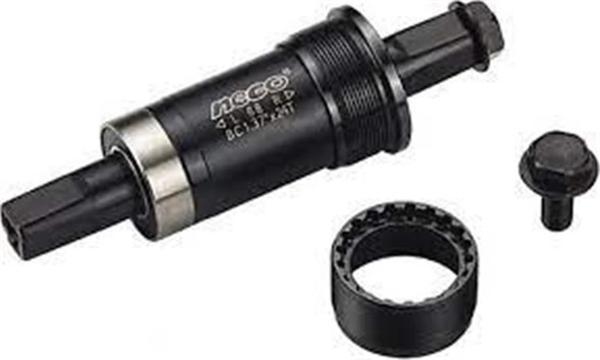 NECO BİSİKLET KASET ORTA YATAK RULMANLI 113MM KUTULU SİYAH YTK-204 - Image 1