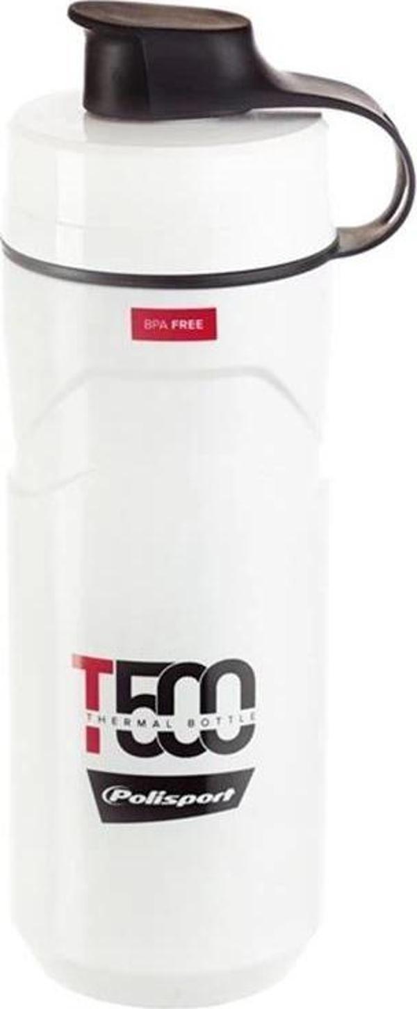 POLISPORT T500 THERMAL MATARA 500 ML BEYAZ - Image 1