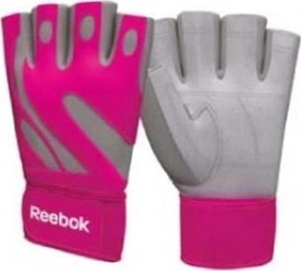 Reebok RE-40132PK Premium Body Eldiveni S/M Beden Pembe - Image 1