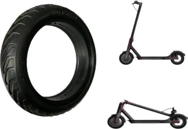 TEX  E-SCOOTER YUMUŞAK DOLGULU 8.5 INCH DIŞ LASTİK SİYAH - Image 1