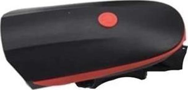 XBYC 6163 BİSKLET USB IŞIKLI KORNA SİYAH KIRMIZI - Image 1