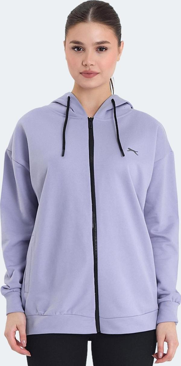 Slazenger KATHLEENA Kadın Sweatshirt Mor - Image 1