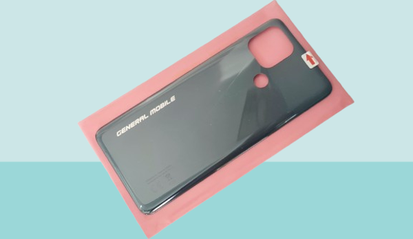 Tkgz - General Mobile GM 22 PLUS Arka Kapak Batarya Kapağı - SİYAH - Image 1