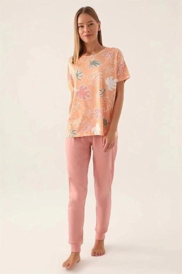Kadın Kısa Kol Pijama Takımı - Image 1