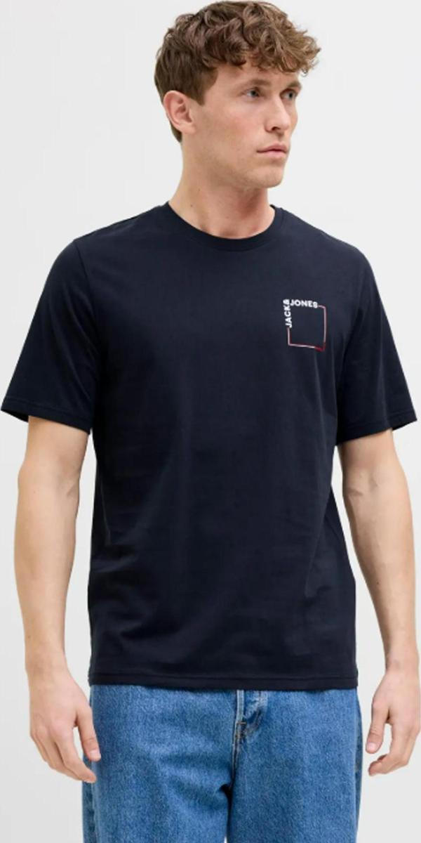 Jack & Jones JJVERNER TEE SS Erkek Tişört Mavi - Image 1