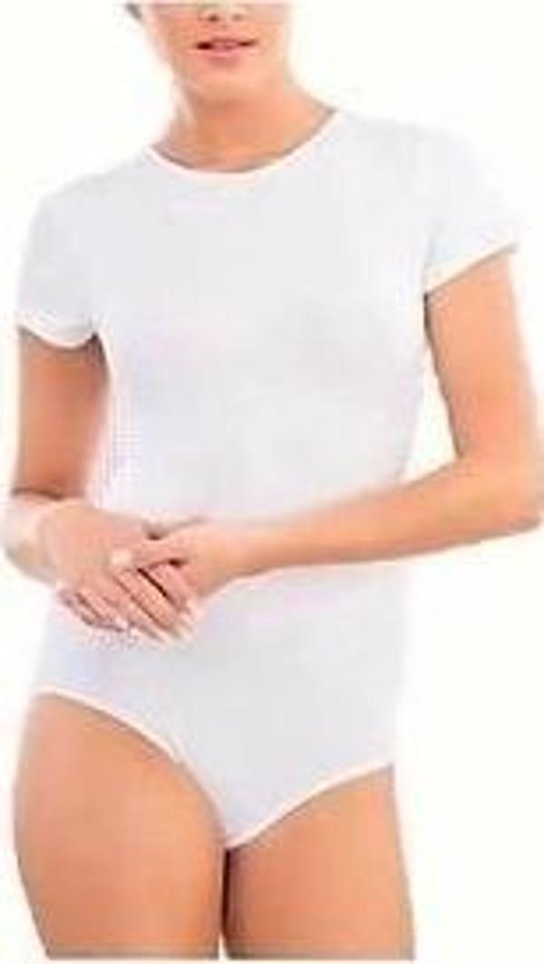 Kadın Kısa Kol Çıtçıtlı Atlet - Image 1