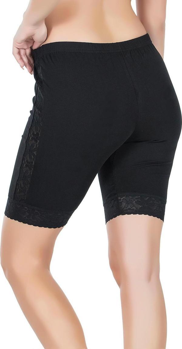 Dantelli Uzun Kadın Şort - Image 1