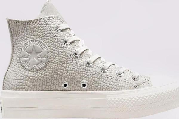 Converse CTAS LIFT HI Unisex Sneaker Ayakkabı Bej - Image 1