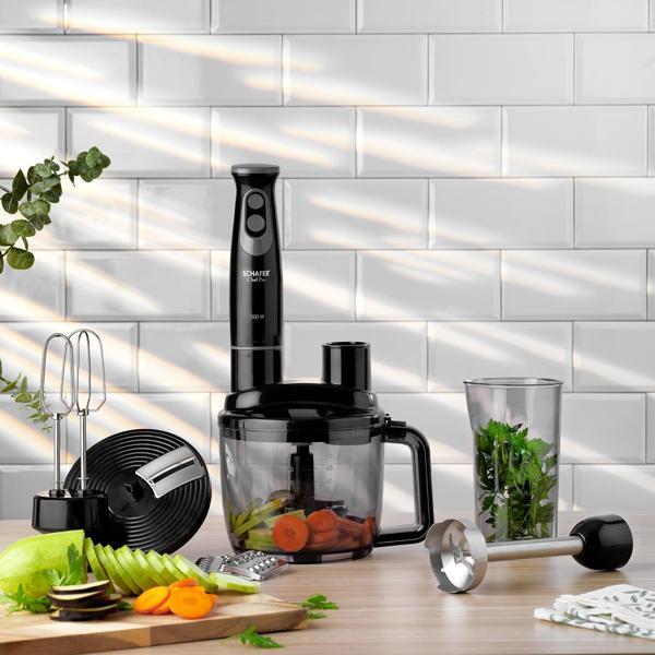 Schafer Chef Pro Multi Blender Set-Siyah/Antrasit - Image 1