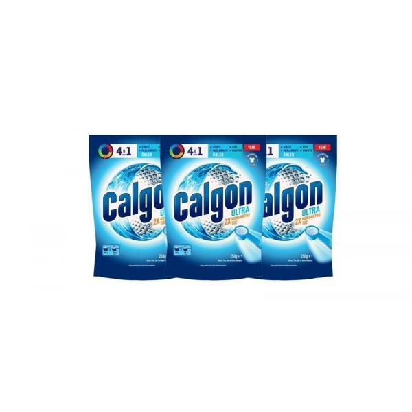 Calgon Power Kir, Pas, Kireç ve Koku Önleyici 4'ü 1 Arada Ultra Konsantre Toz 250 gr x 3 Adet - Image 1
