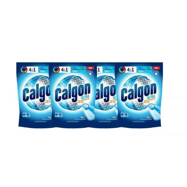 Calgon Power Kir, Pas, Kireç ve Koku Önleyici 4'ü 1 Arada Ultra Konsantre Toz 250 gr x 4 Adet - Image 1