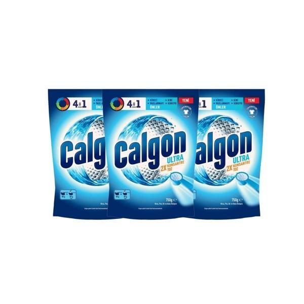 Calgon Power Kir, Pas, Kireç ve Koku Önleyici 4'ü 1 Arada Ultra Konsantre Toz 750 gr x 2 Adet - Image 1