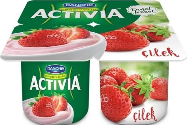 DANONE ACTIVIA ÇILEK ADET 110 GR - Image 1