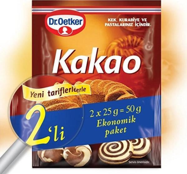 Dr. Oetker Kakao 100 gr 2 Paket - Image 1