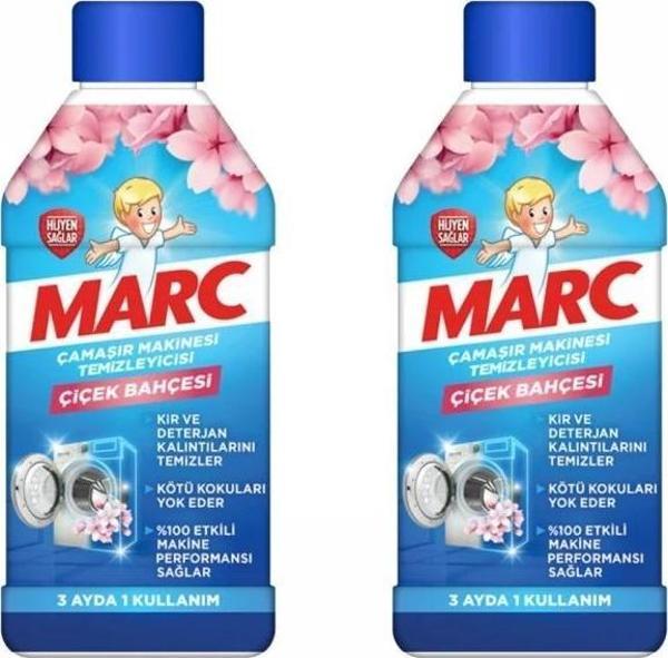 Marc Çamaşır Makinesi Temizleyici Tekli 250 Ml x 2 Adet - Image 1