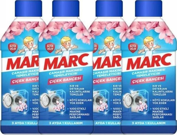 Marc Çamaşır Makinesi Temizleyici Tekli 250 Ml x 4 Adet - Image 1