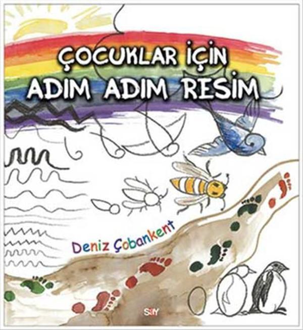 Çocuklar İçin Adım Adım Resim - Say Yayınları - Image 1