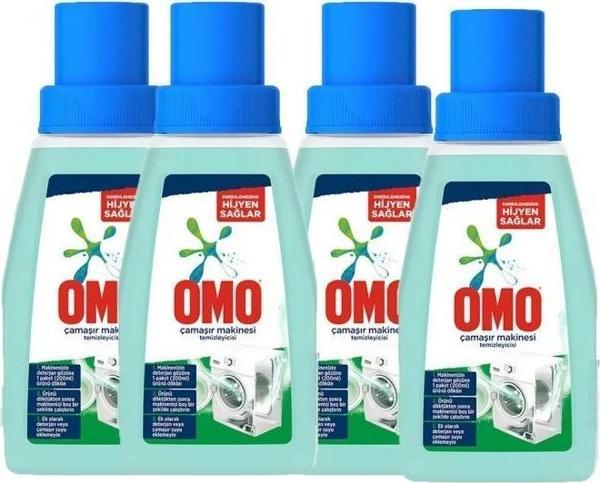 Omo Çamaşır Makinesi Temizleyicisi 200ml x 4 Adet - Image 1