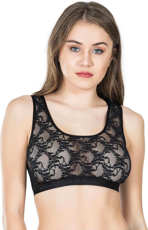 Dantelli Geniş Askılı Büstiyer - Image 1