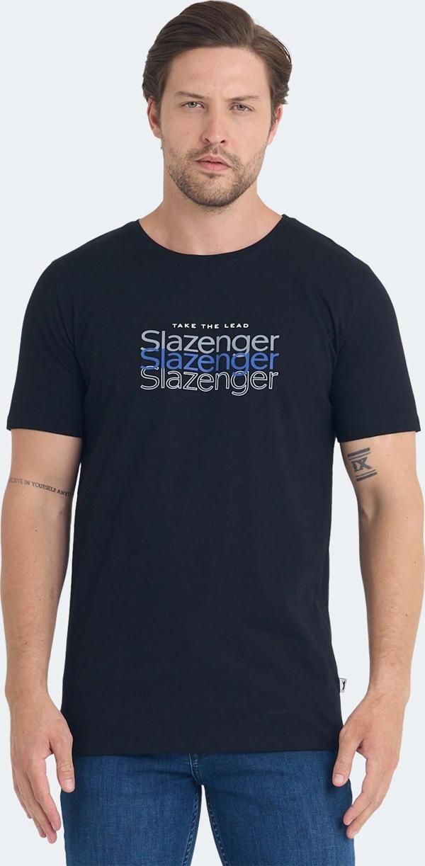 Slazenger PALLU I Erkek Tişört Siyah - Image 1