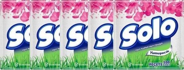 Solo Peçete 100'lü 5 Adet - Image 1