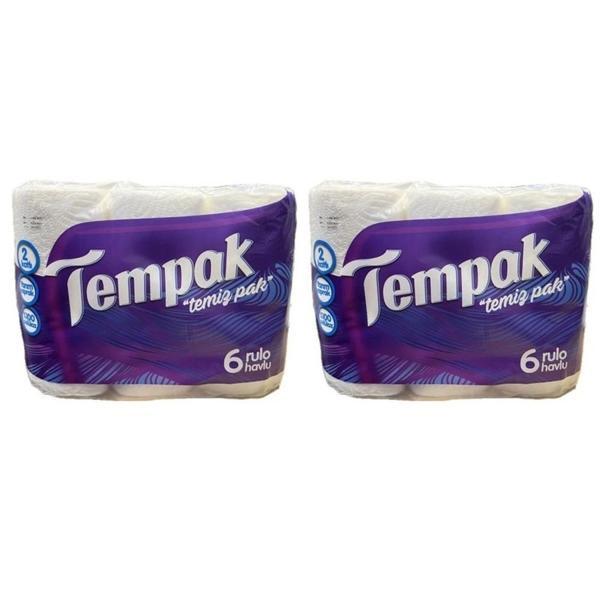 Tempak Mutfak Rulosu 6 Havlu x 2 Adet - Image 1
