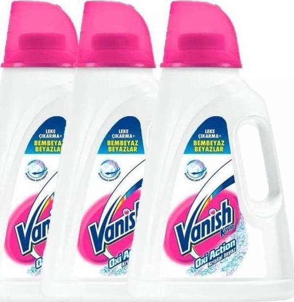 Vanish Kosla Oxi Action Kristal Beyaz 3000 ml x 3 Adet - Image 1