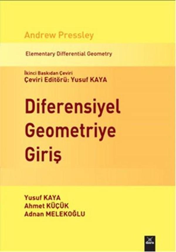 Diferensiyel Geometriye Giriş - Dora Yayıncılık - Image 1