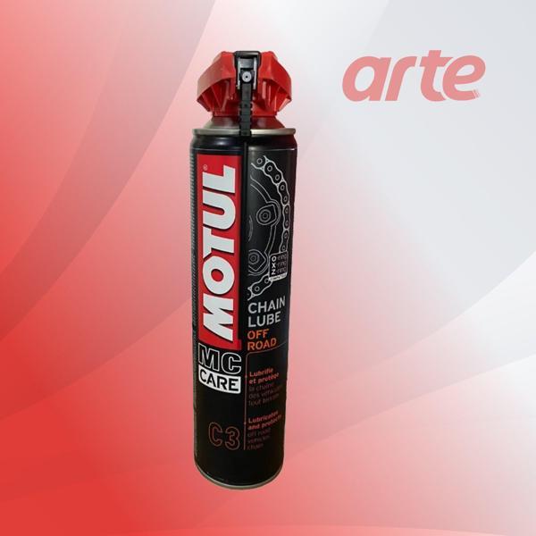 Motul C3 Chain Lube Off Road Zincir Yağlama Spreyi – 400 ml | O-Ring & X-Ring Uyumlu | - Image 1