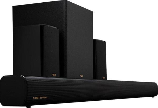 Thonet&Vander Rein 200W RMS Bluetooth HDMI Soundbar + Subwoofer 5.1 Hoparlör HK096-03618 - Image 1