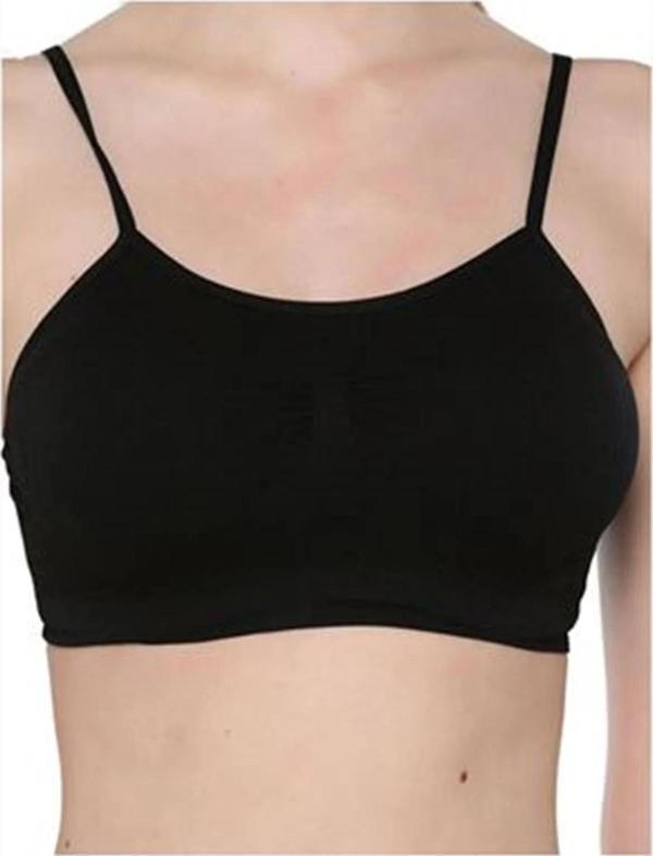 Siyah Kadın Pedli Toparlayıcı Sütyen Korse - 706 - Image 1