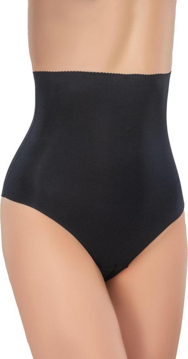 SİYAH   Lazer Kesim String Korse - Image 1