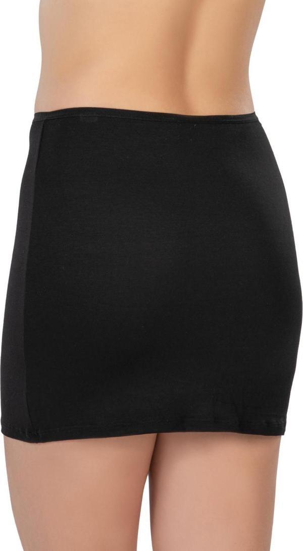 SİYAH    Cotton Mini Jupon - Image 1