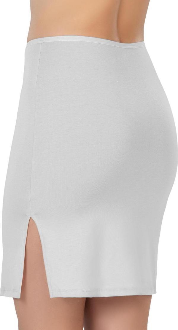 BEYAZ    Cotton Midi Jupon - Image 1